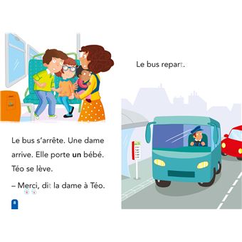 Téo et Nina GS-CP Niveau 1 - Téo et Nina dans le bus