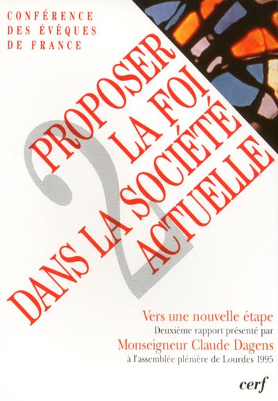 Proposer la foi dans la société actuelle