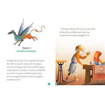 Ma première mythologie - Prométhée et le feu de l'Olympe CP/CE1 6/7 ans