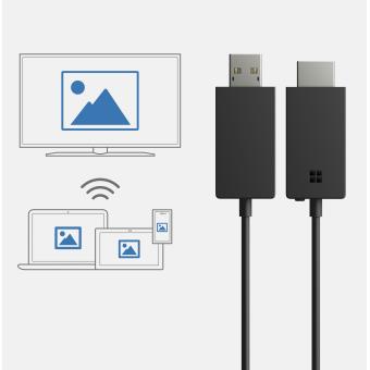 Microsoft Wireless Display Adapter V2 Multimedia Gateway - Media