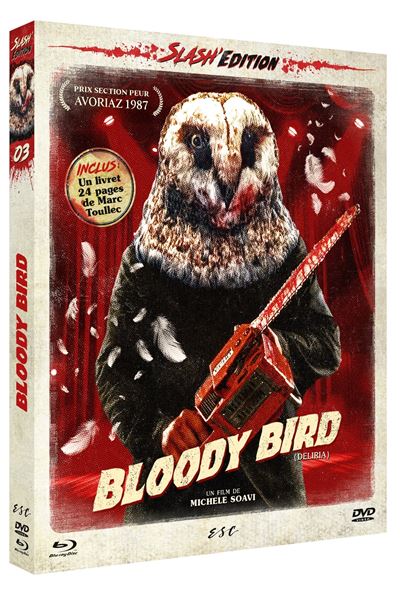 Bloody Bird (Aquarius - Deliria) Édition Limitée Combo Blu-ray DVD