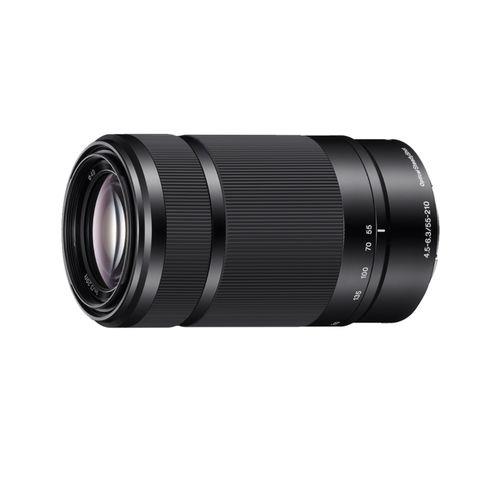 Objectif hybride Sony E 55-210mm f/4.5-6.3 OSS Noir