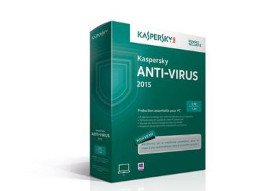 Kaspersky Antivirus 2015 1AN 3PC