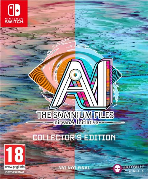 Pochette avant du jeu AI : The Somnium Files NirvanA Initiative Collector's edition Nintendo SWITCH