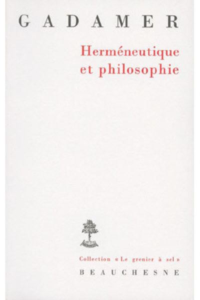 Hermeneutique et philosophie