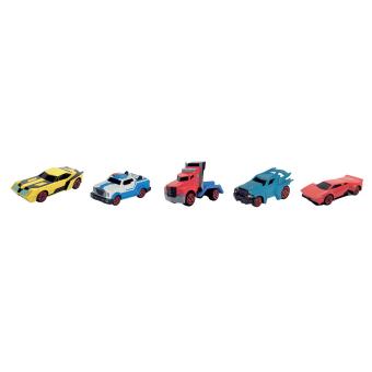 Set de 5 véhicules Transformers Majorette 1/64e
