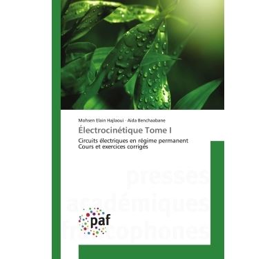 Electrocinetique Tome I