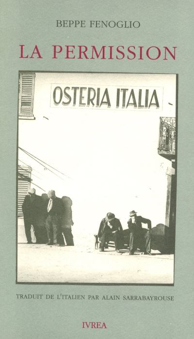 La Permission - Beppe Fenoglio - broché