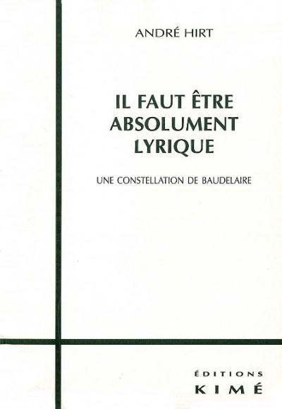 Il faut être absolument lyrique