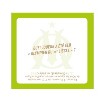 Game box Olympique de Marseille