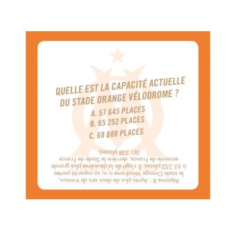 Game box Olympique de Marseille