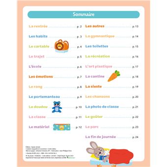 Les cahiers effaçables d'Olive - Ma journée à la maternelle