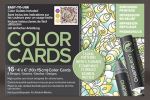 Cartes de coloriage Chameleon Motifs Floraux