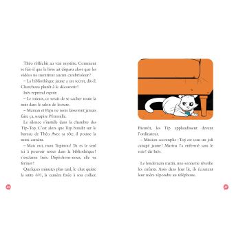 Les enquêtes des Tip Top - Le secret de la bibliothèque jaune CE1/CE2  dès 7 ans