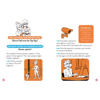 Les enquêtes des Tip Top - Le secret de la bibliothèque jaune CE1/CE2  dès 7 ans