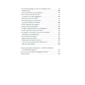 Guide de bonne conduite sexuelle à l'usage des gars