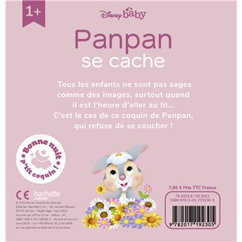 DISNEY BABY - Bonne nuit, p'tit coquin ! - Panpan se cache