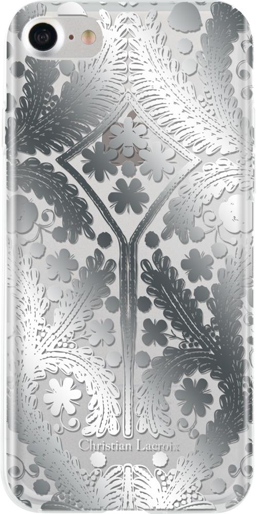 CHRISTIAN LACROIX PASEO METAL COVER TRANSP IPHONE 7 GREY