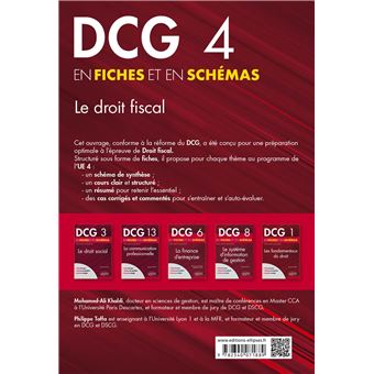 DCG 4 - Le droit fiscal en fiches et en schémas