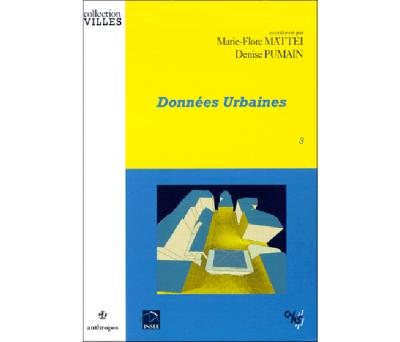 Données urbaines - Marie-Flore Mattei - broché