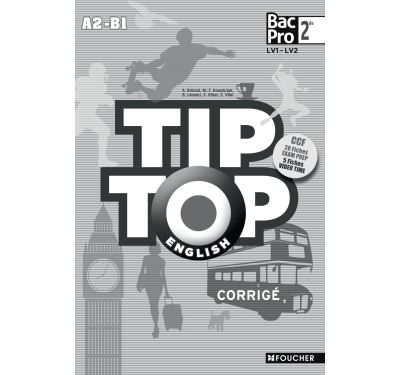 Tip Top English 2nd Bac Pro A2-B1 LV1-LV2
