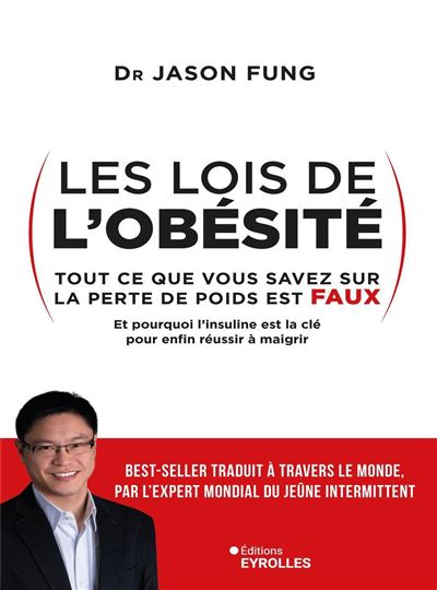 Les lois de l'obésité - Jason Fung - broché