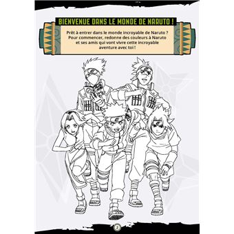 Bloc de jeux Naruto - Le monde de Naruto