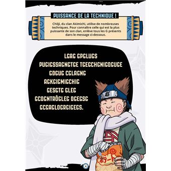 Bloc de jeux Naruto - Le monde de Naruto