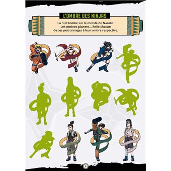 Bloc de jeux Naruto - Le monde de Naruto