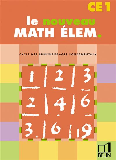 Le Nouveau Math Élem. CE1 - Denis Stoecklé - broché