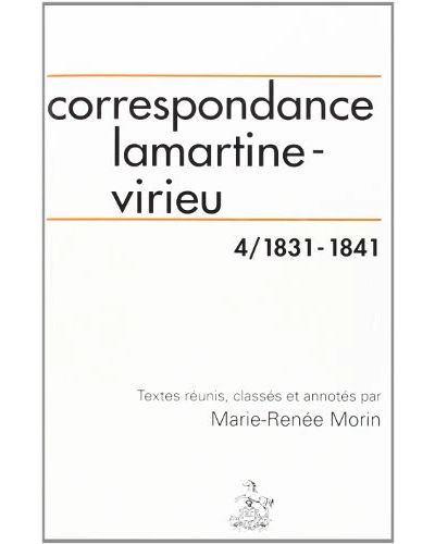 Correspondance lamartine virieu,4 1831-1841