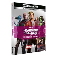 Coffret Les Gardiens de la Galaxie 1 à 3 Blu-ray 4K Ultra HD