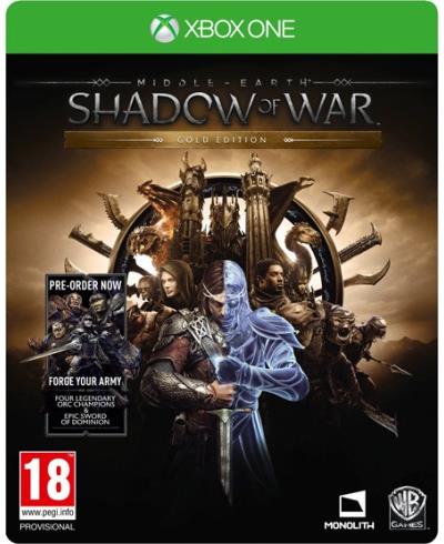 Pre-Order | Shadow Of War Gold Mix Xone | Livraison à partir de 10/10/2017