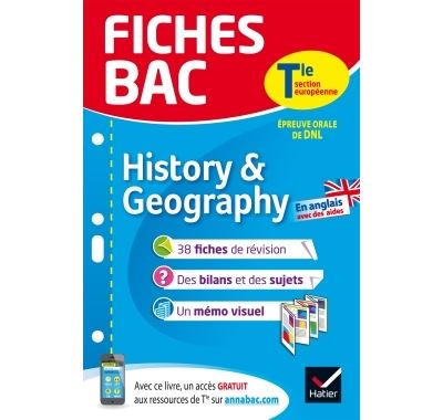 Fiches Bac History et Geography Term Section Européenne - Hatier