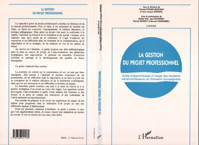 Gestion du projet professionnels guide d'apprentissage a l'u