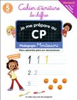 Je me prépare au CP - Cahier d'écriture : les chiffres
