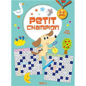 8 - 9 ans (mots croisés et mots cachés)