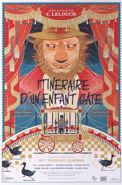 Affiche Collector - Itinéraire d'un enfant gâté - Édition Limitée