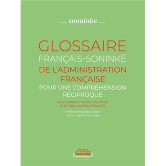 Glossaire français-soninke de l'administration française