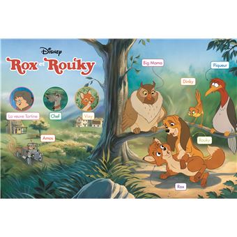 Disney - Bernard et Bianca / Rox et Rouky Spécial DYS (dyslexie)