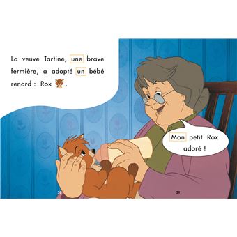 Disney - Bernard et Bianca / Rox et Rouky Spécial DYS (dyslexie)