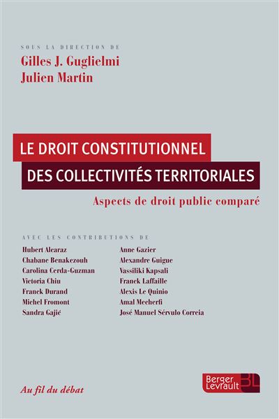 Droit constitutionnel des collectivites territoriales