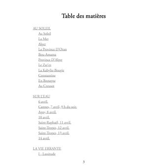 Les carnets de voyage