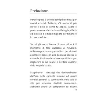 Dieta della cannella