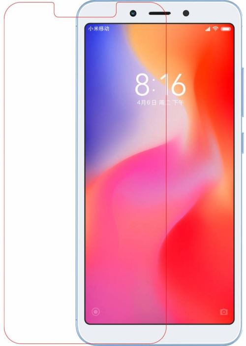 Azuri Tempered Glass Rinox Armor Transparent Redmi 6