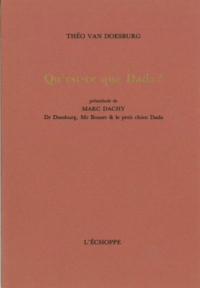 Qu'est-ce que Dada ?