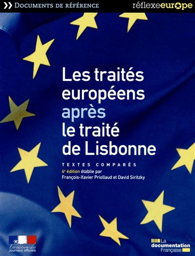 Les traités européens après le traité de Lisbonne -  PRIOLLAUD FRANCOIS-X - broché