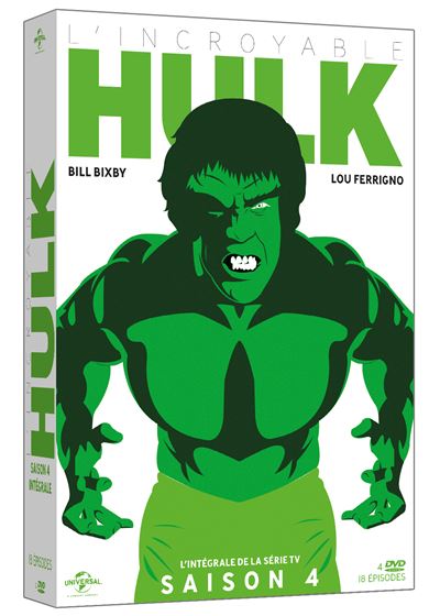 Coffret L'Incroyable Hulk Saison 4 DVD