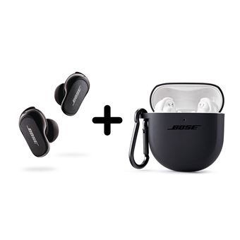 Casque sans Fil à réduction de Bruit Bose QuietComfort SE Headphones, avec  étui Souple, Noir