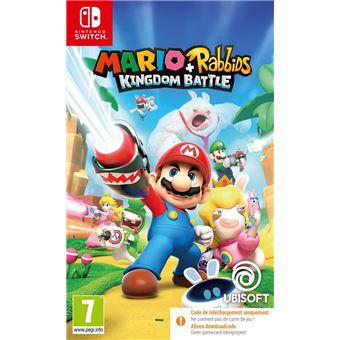 Mario + Les Lapins Crétins Kingdom Battle Code in a Box Nintendo Switch